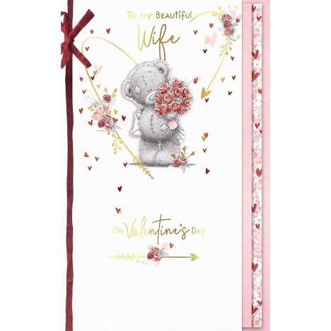 Beautiful Wife Handmade Me to You Bear Valentine's Day Card £4.99